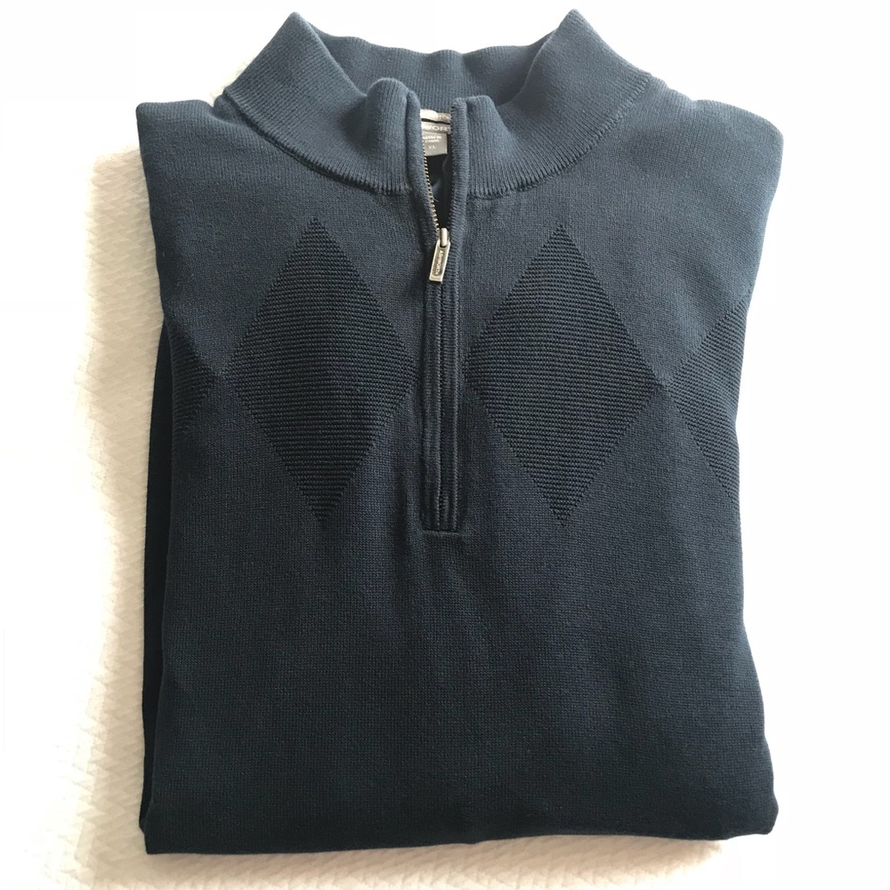 Ashworth wind sweater golf pullover 1/4 zip XL - Picture 1 of 6